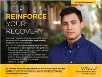 Help Prevent Relapse to Opioid Dependence After Opioid