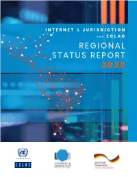 Internet & Jurisdiction and ECLAC Regional Status Report 2020