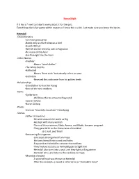 Norse Myth Guide
