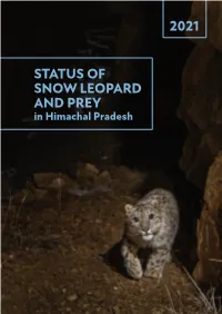 Status of Snow Leopard and Prey 2021