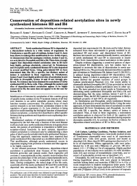 Synthesized Histones H3 and H4 (Chromatin/Nucleosome Assembly/Deblocking and Microsequencing) RICHARD E