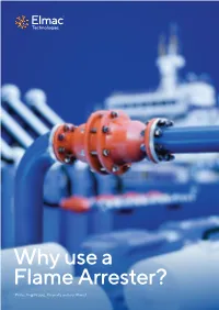 Why Use a Flame Arrester?