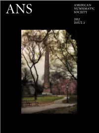 American Numismatic Society 2012 Issue 2