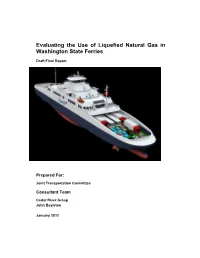 Ferry LNG Study Draft Final Report