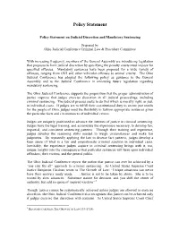 Policy Statement