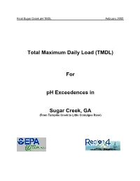 Total Maximum Daily Load (TMDL)