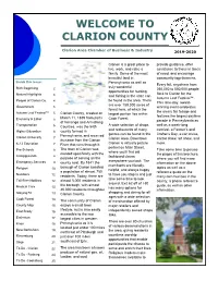 Welcome to Clarion County