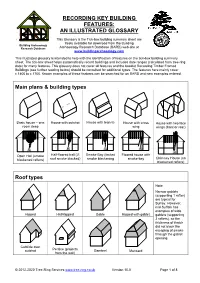 Recording Key Building Features: an Illustrated Glossary