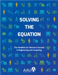 Solving the Equation: the Variables for Women's Success