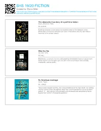 Summary List of SHS 19/20 FICTION (PDF)