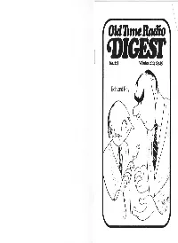 OTR Digest (143) Winter 2014