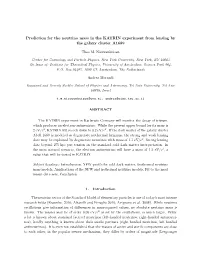 Prediction for the Neutrino Mass in the KATRIN Experiment from Lensing by the Galaxy Cluster A1689
