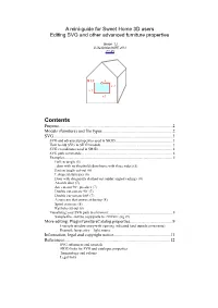 Advanced Properties Used in SH3D