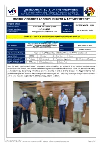 UAP District A5 (Report 09.2020)