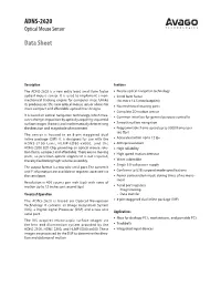 ADNS-2620 Data Sheet