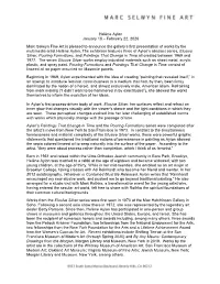 Helène Aylon & Barry Le Va, Press Release 2020