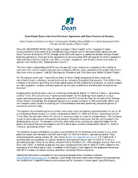DRAFT DF-DFA APA Press Release