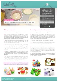 How to Guide Baking Cupcakes with Our Madeira Cake