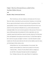 Three-Layer Movements, Resources, and the Tea Party Tina Fetner