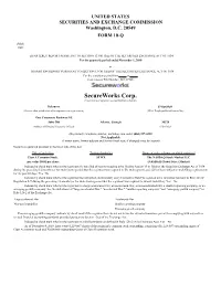 Secureworks Corp. (Exact Name of Registrant As Specified in Its Charter)