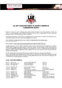 U2 360 RETURNS 5.20.11 FINAL V2 for LN.Com and Email Blast Follwed
