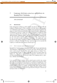 3 Language Ideologies, Practices and Policies in Kanaky/New Caledonia