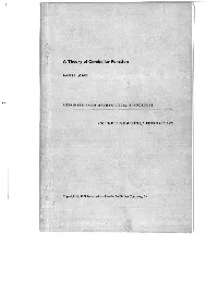 A Theory of Cerebellar Function