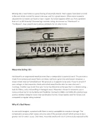 Masonite Siding 101: Why It's Bad News