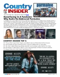 Resurfacing in a Pandemic: Why Radio Re-Embraced Parmalee. It All Begins with a Song