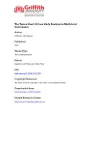 The Torres Strait: a Case Study Analysis in Multi-Level Governance