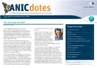 Anicdotes Newsletter Issue 10