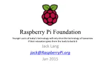 Raspberry Pi Foundation