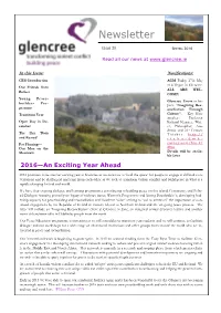 Spring Newsletter 2016