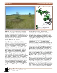 Poor Fen Community Abstractpoor Fen, Page 1