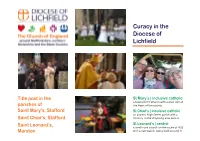 Curacy in the Diocese of Lichfield