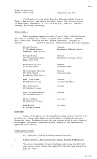 Minutes of the Regular Meeting He Ld on June 30, 1971, at 8 :00 P