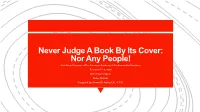 Never Judge a Book by Its Cover