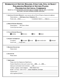 3922-Spruce-St-Nomination.Pdf