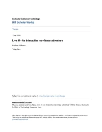 An Interactive Non-Linear Adventure