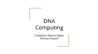 DNA Computing