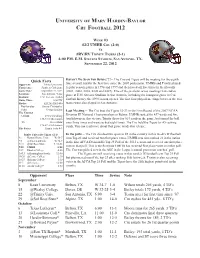 Game Notes-Trinity 2012.Indd