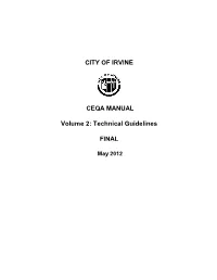 CEQA Manual Vol. 2