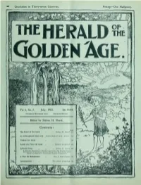 Herald of the Golden Age V8 N7 Jul 1903