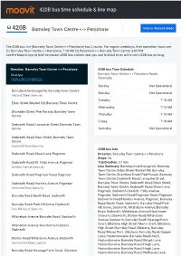 420B Bus Time Schedule & Line Route