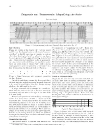 Diagonals and Transversals: Magnifying the Scale