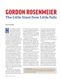 GORDON ROSENMEIER the Little Giant from Little Falls