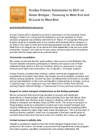 Kurilpa Futures' Green Bridges Submission