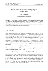 On the Number of Maximal Subgroups in a Finite Group