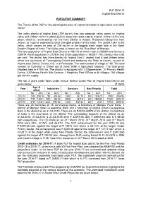 PLP 2016-17 Imphal East District EXECUTIVE SUMMARY