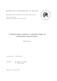 3-Coloring Gnp3 in Polynomial Expected Time